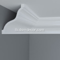 Grouss Gréisst Plain Polyurethan Dekorativ Cornice Molding